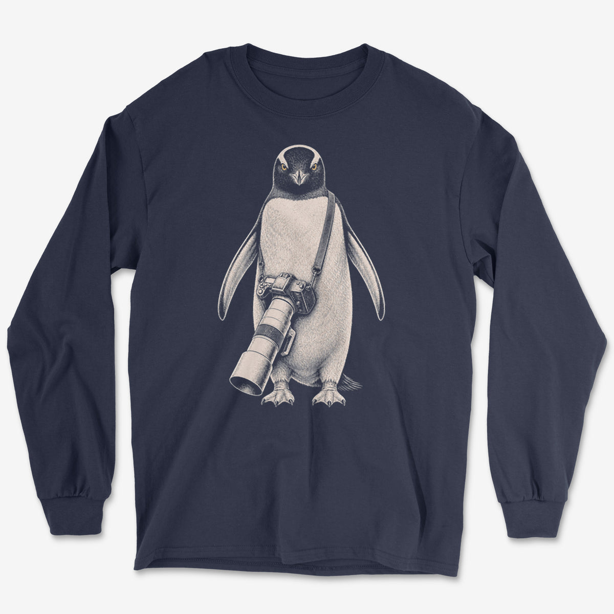 Long Lens Gentoo Long Sleeve Tee