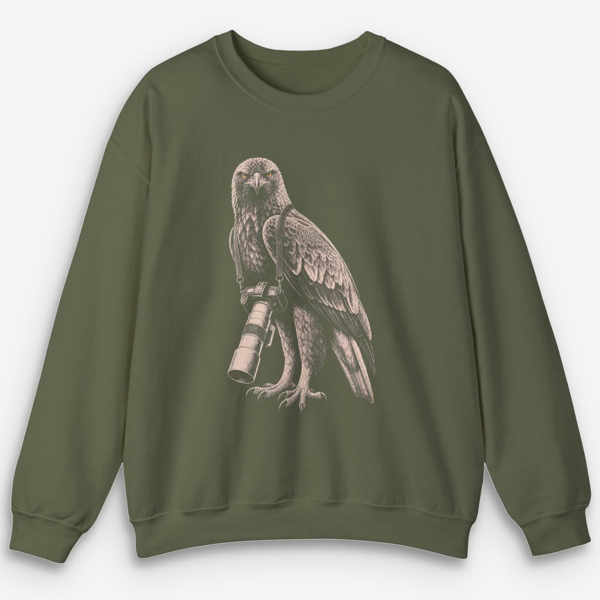 Long Lens Golden Eagle Sweatshirt