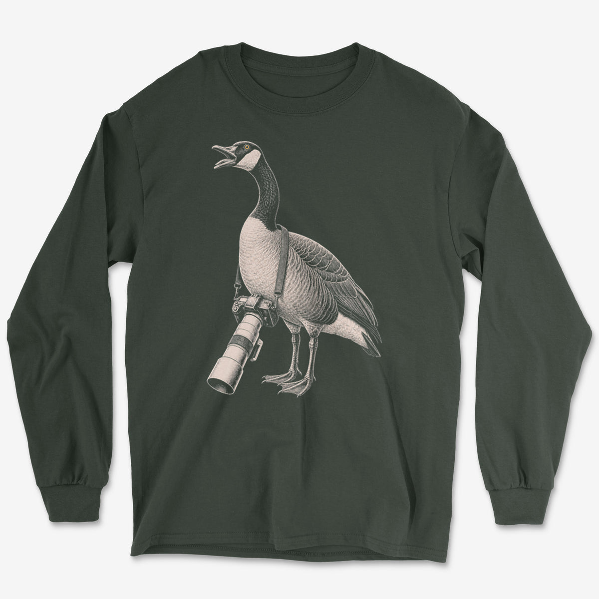 Long Lens Goose Long Sleeve Tee