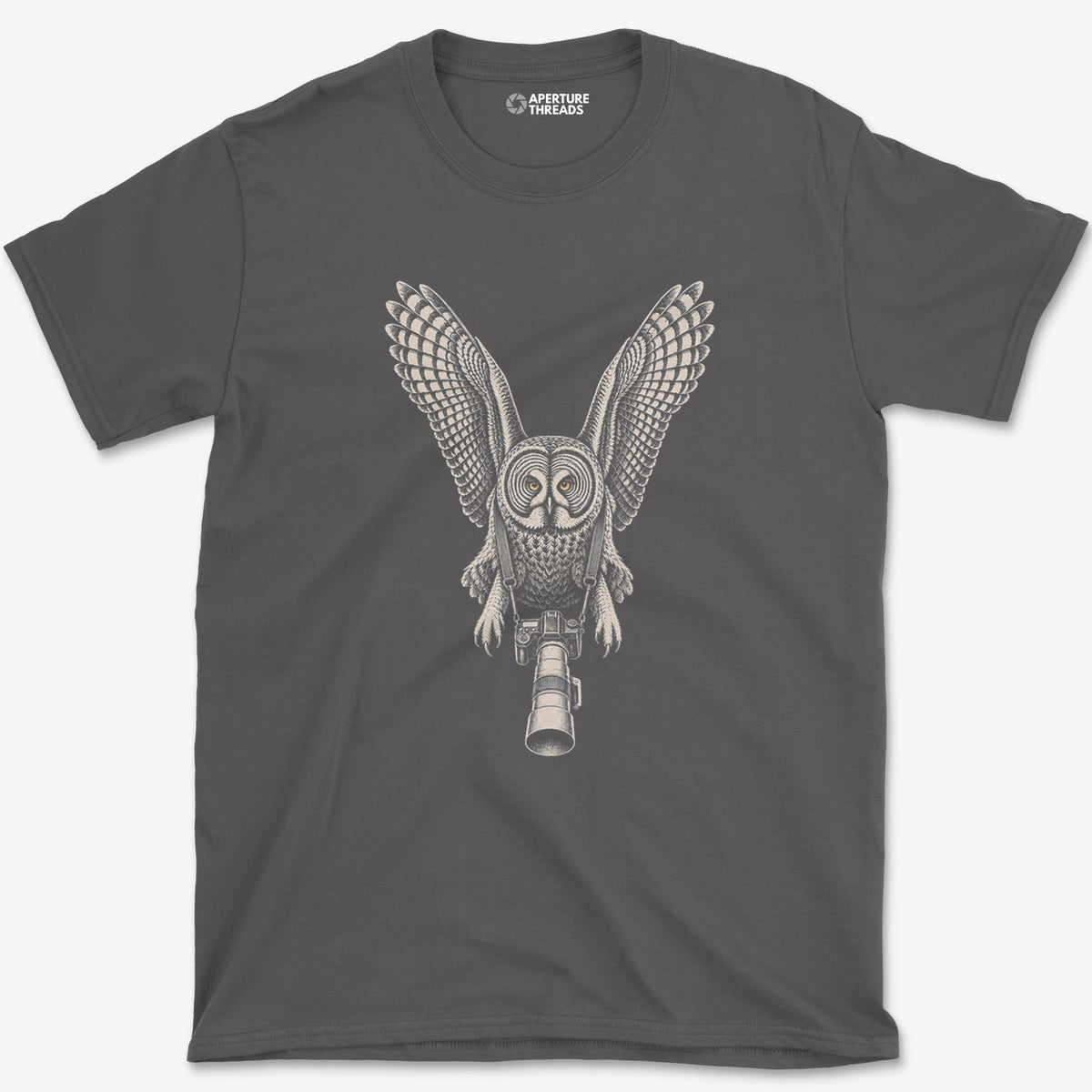 Long Lens Great Gray Owl T-Shirt