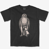 Long Lens Hawk Heavyweight Tee — black