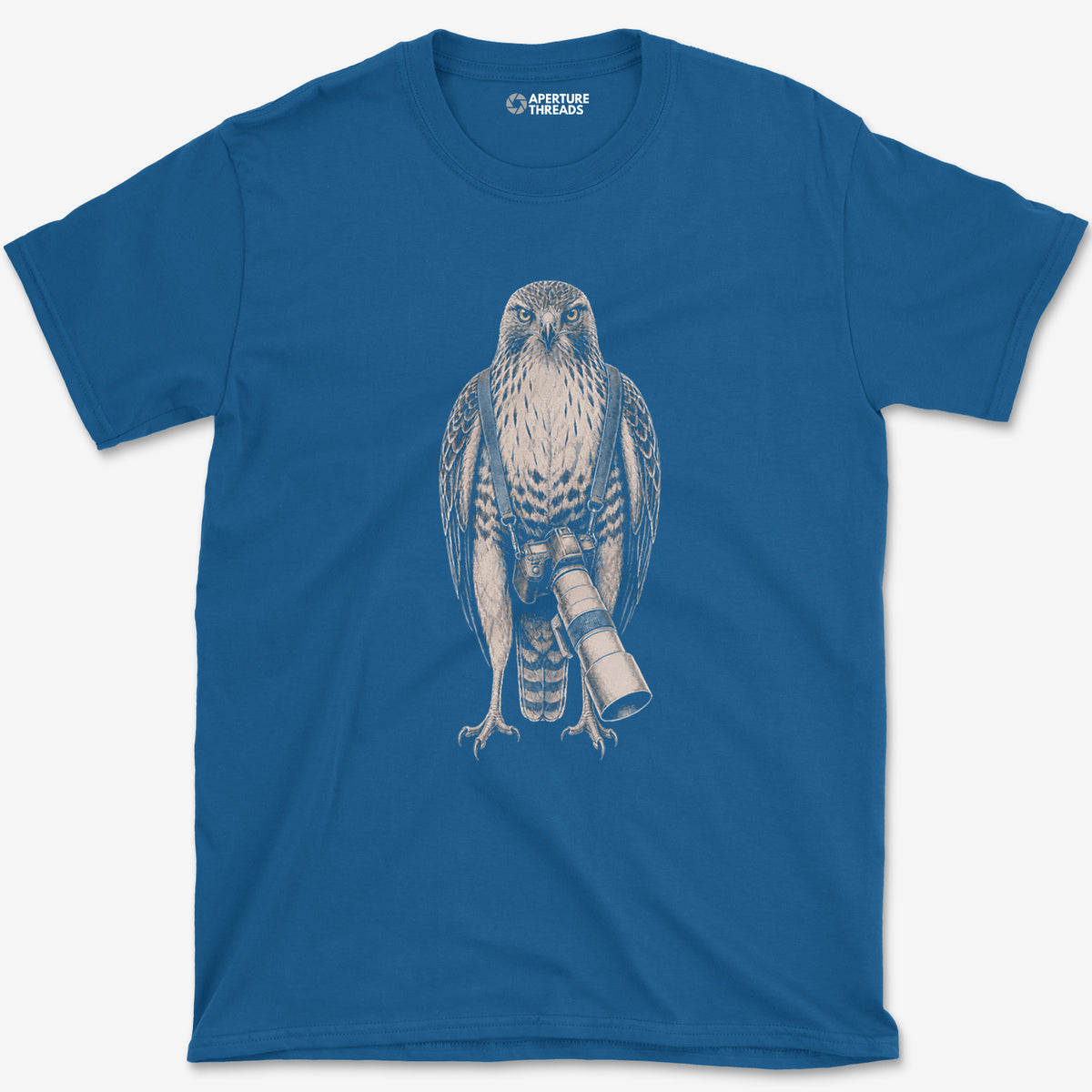 Long Lens Hawk T-Shirt — royal
