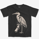 Long Lens Heron Heavyweight Tee