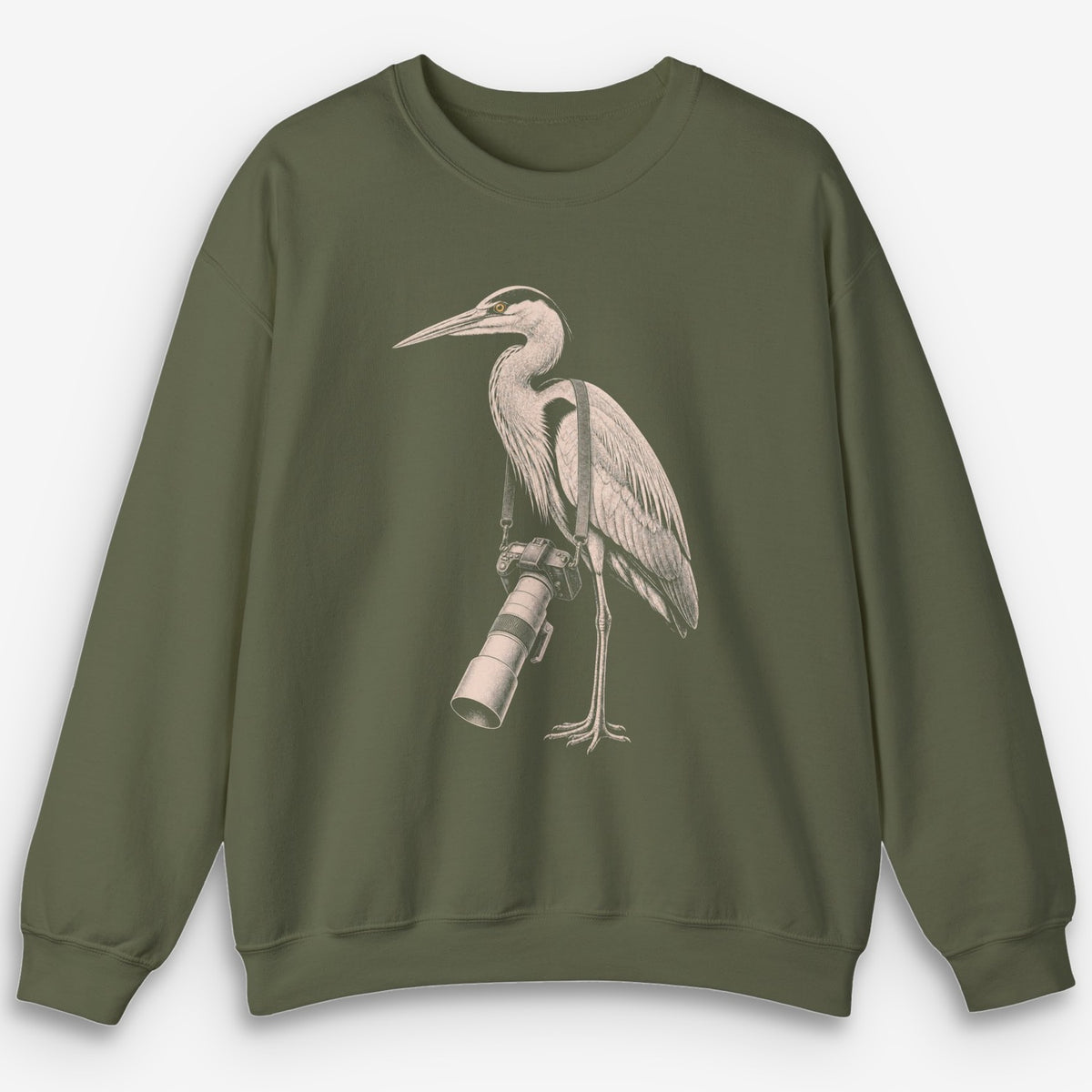 Long Lens Heron Sweatshirt