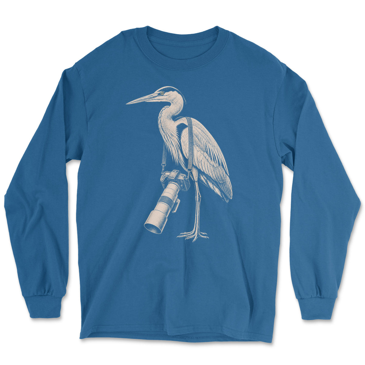 Long Lens Heron Long Sleeve Tee