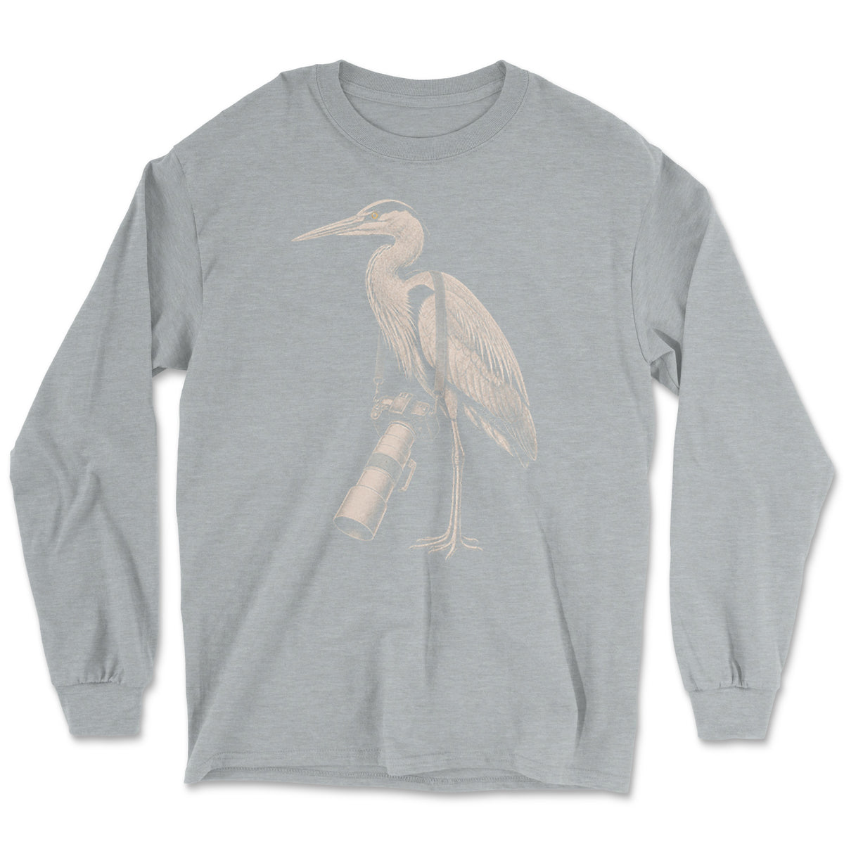 Long Lens Heron Long Sleeve Tee