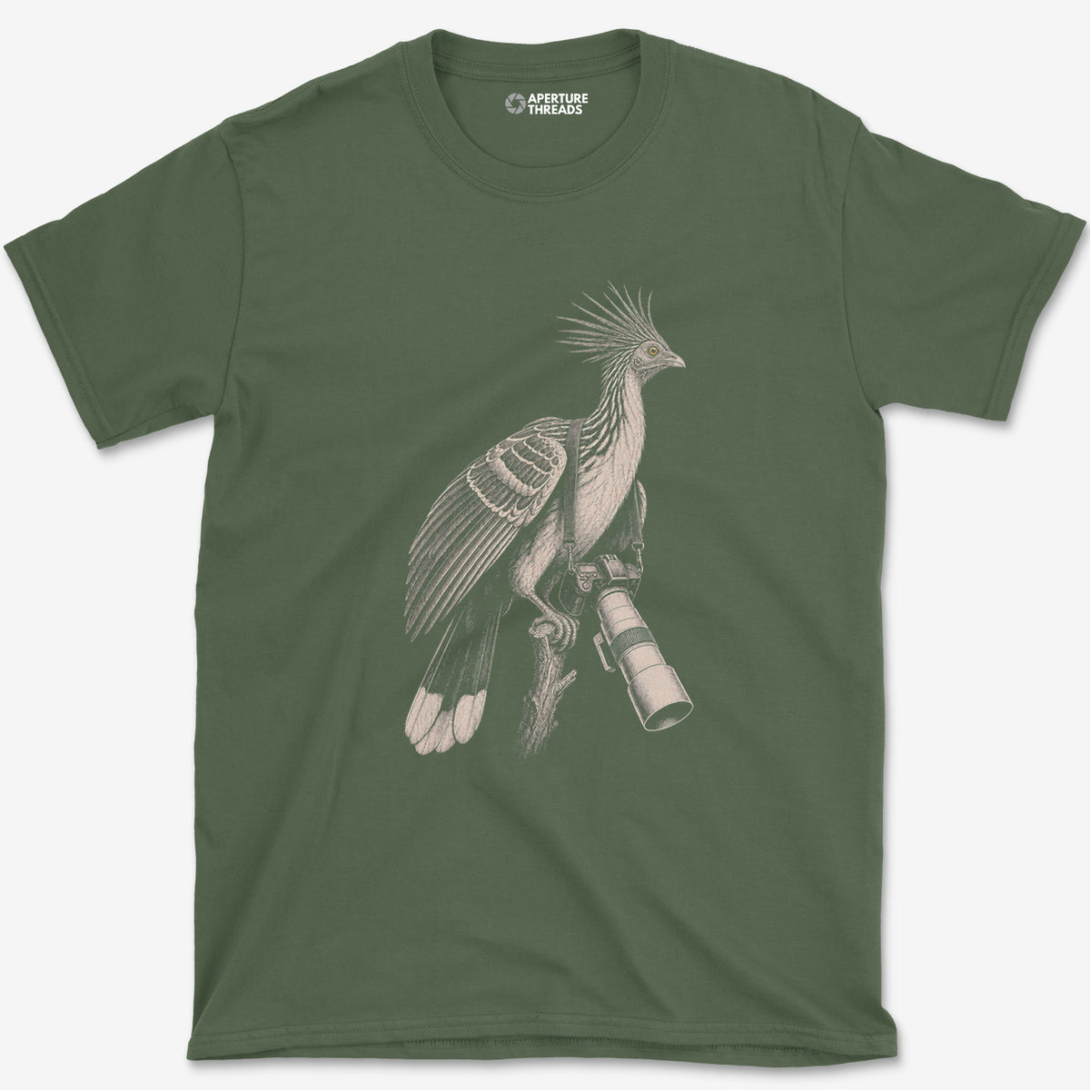 Long Lens Hoatzin T-Shirt