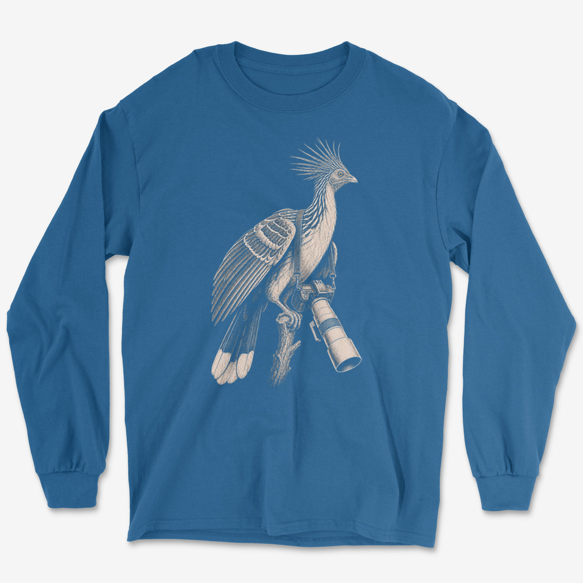Long Lens Hoatzin Long Sleeve Tee