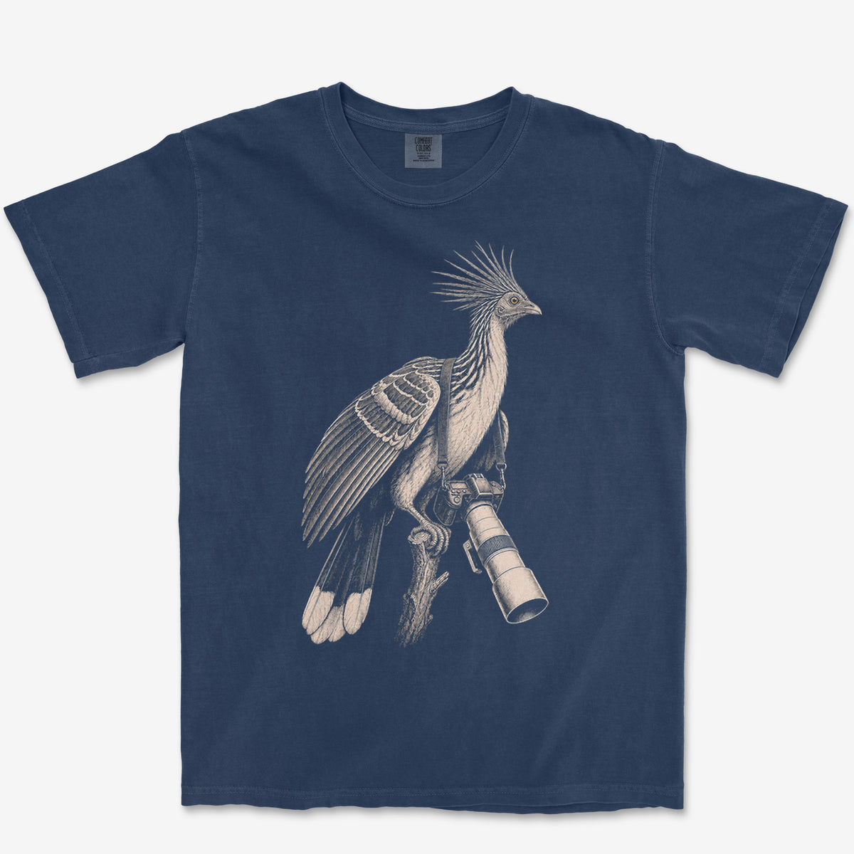 Long Lens Hoatzin Heavyweight Tee