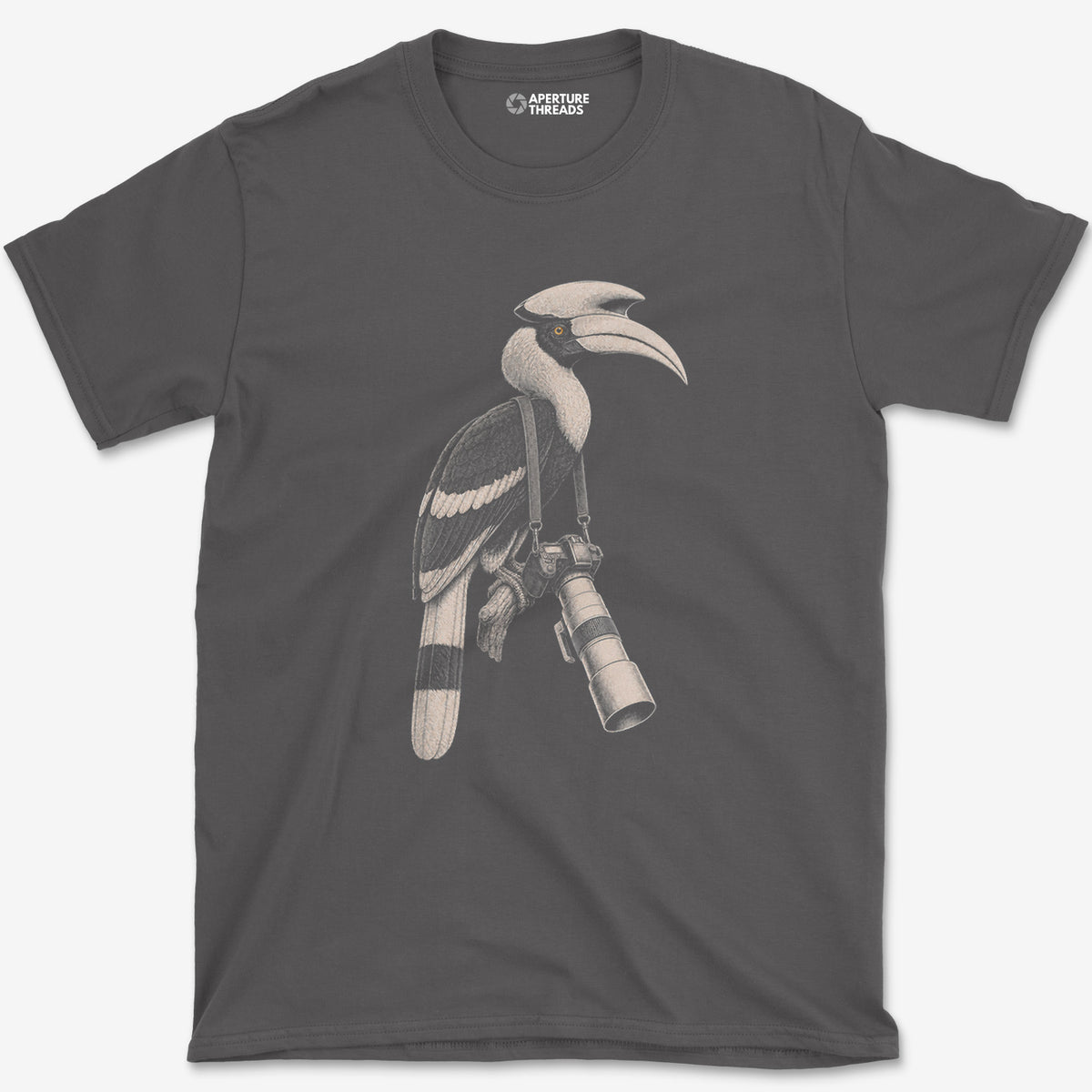 Long Lens Hornbill T-Shirt