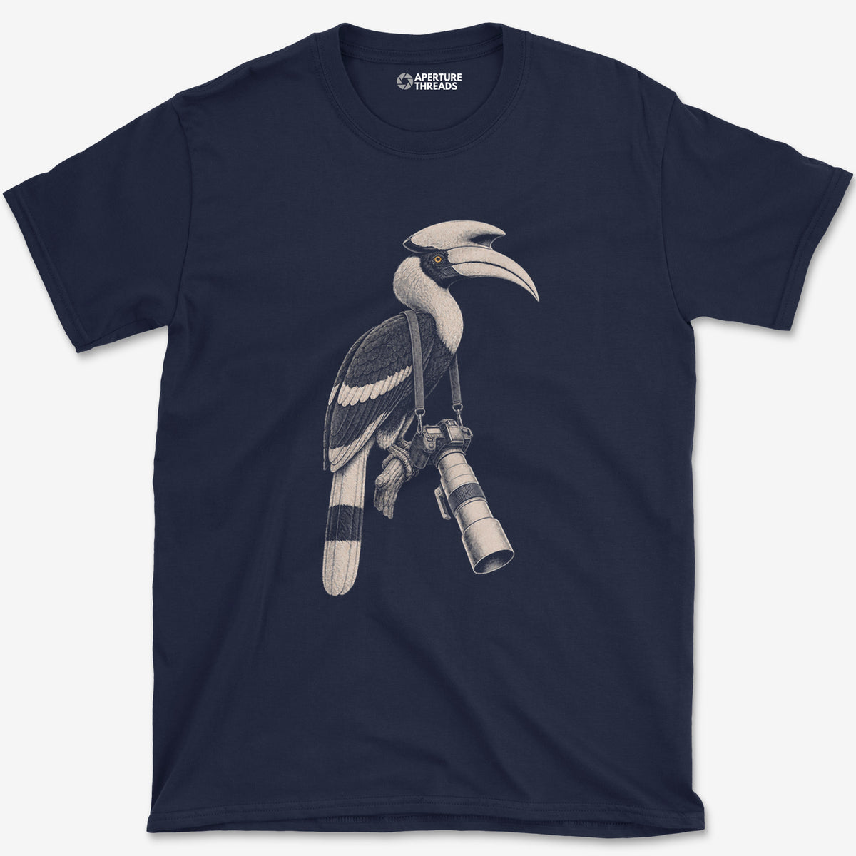 Long Lens Hornbill T-Shirt