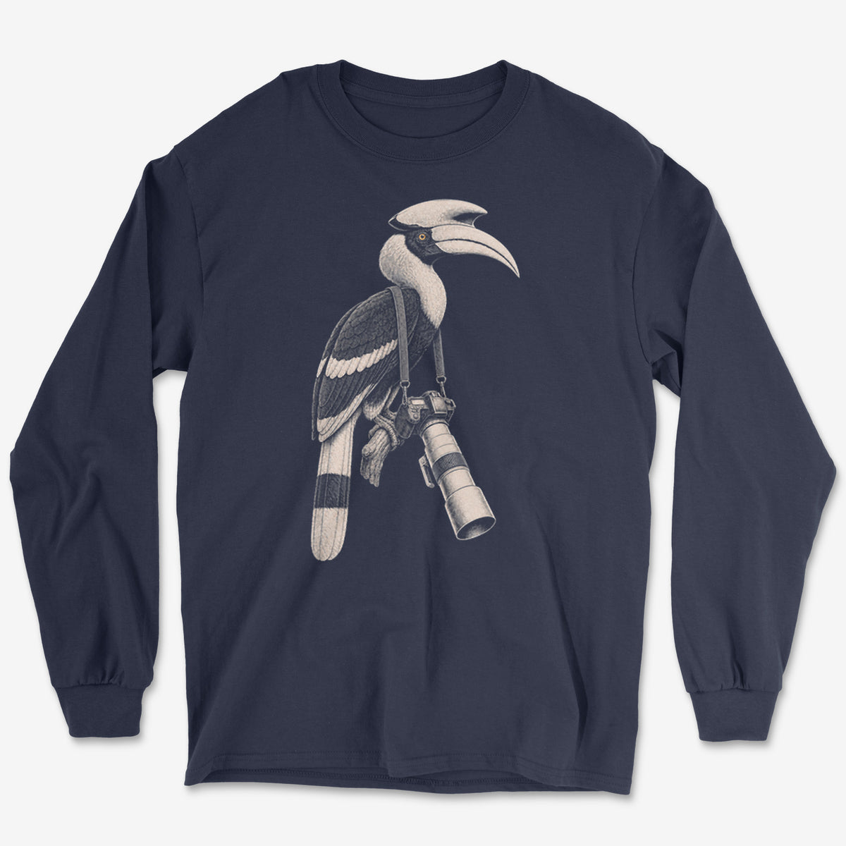 Long Lens Hornbill Long Sleeve Tee