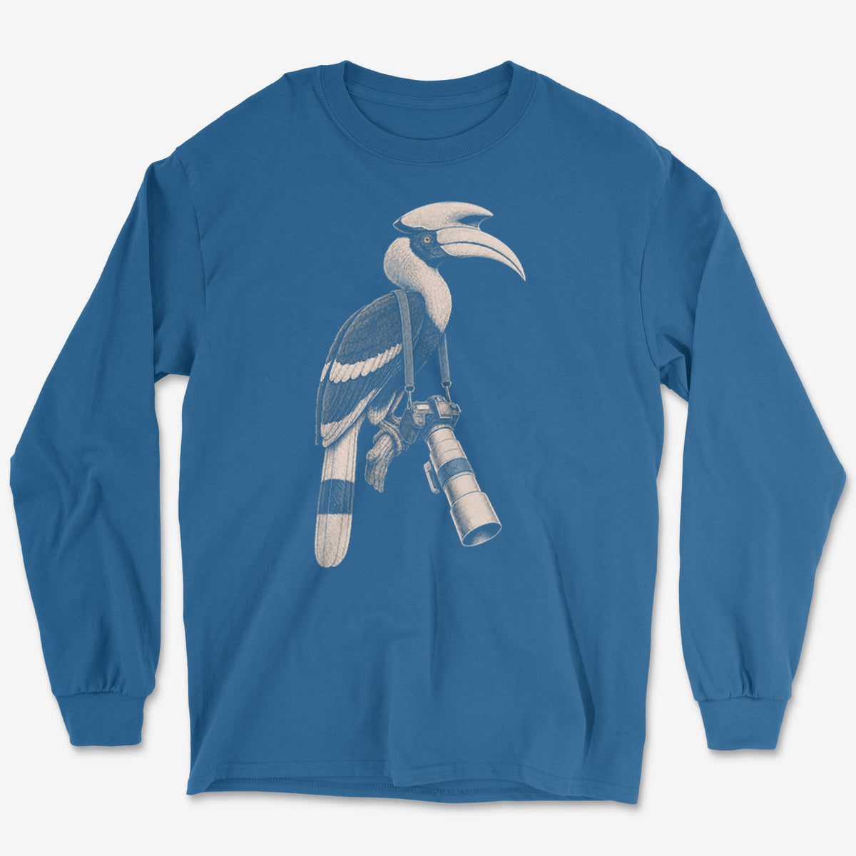 Long Lens Hornbill Long Sleeve Tee