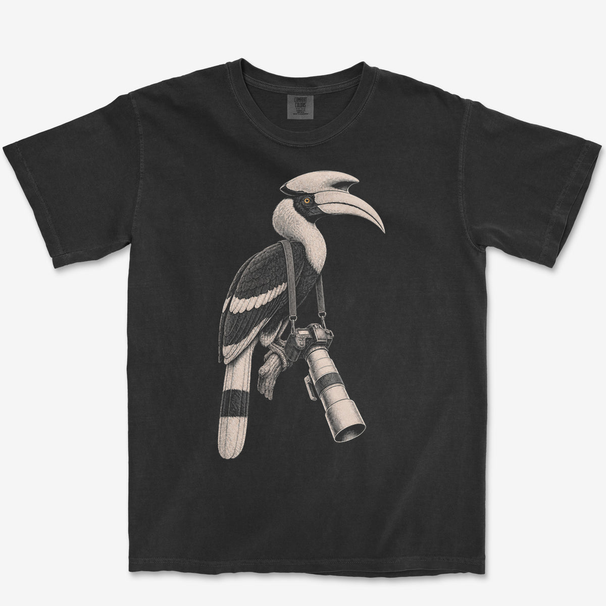 Long Lens Hornbill Heavyweight Tee