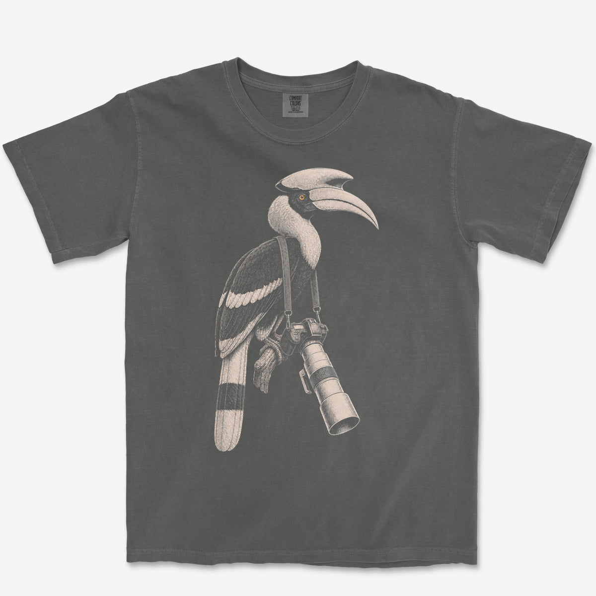 Long Lens Hornbill Heavyweight Tee
