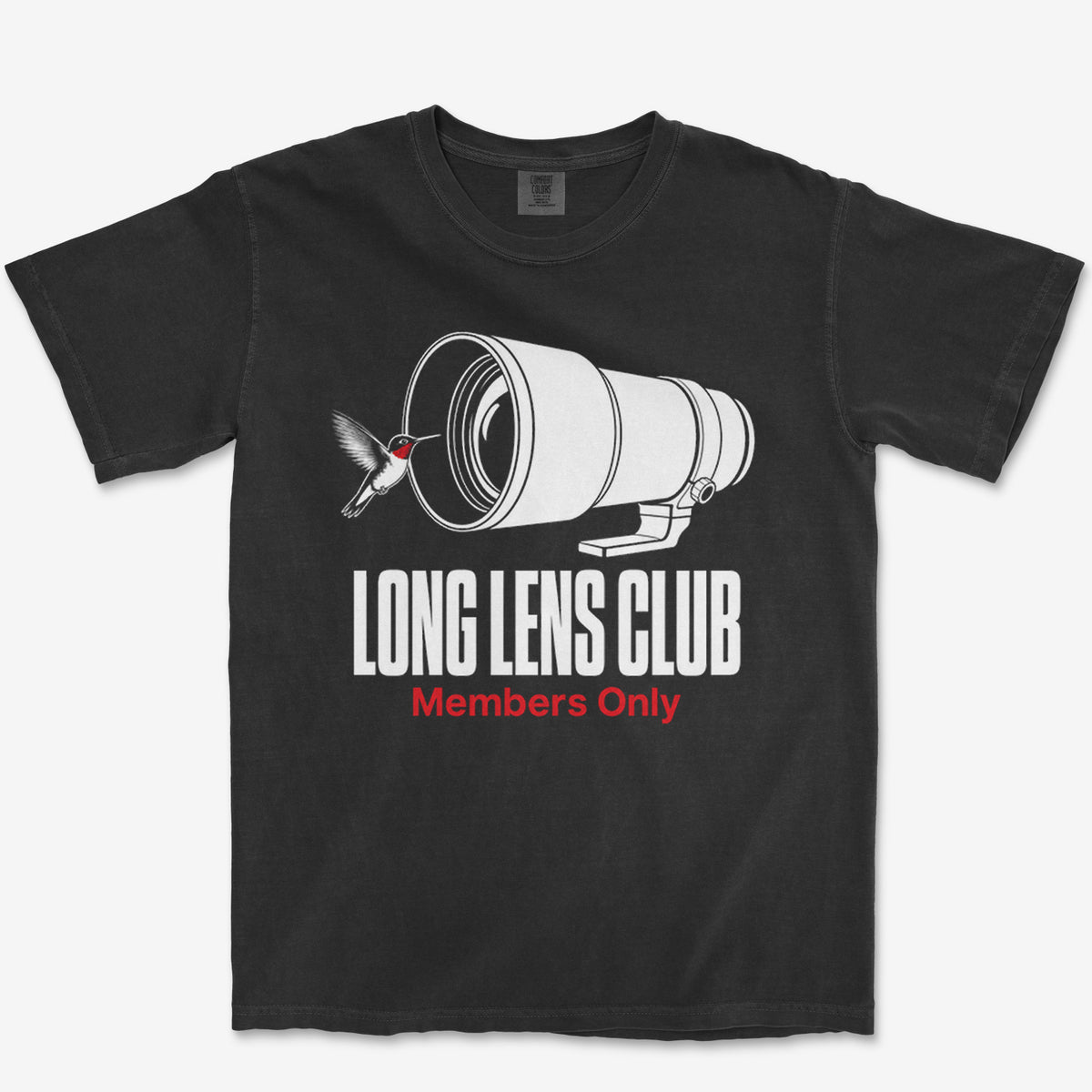 Long Lens Hummingbird Heavyweight Tee