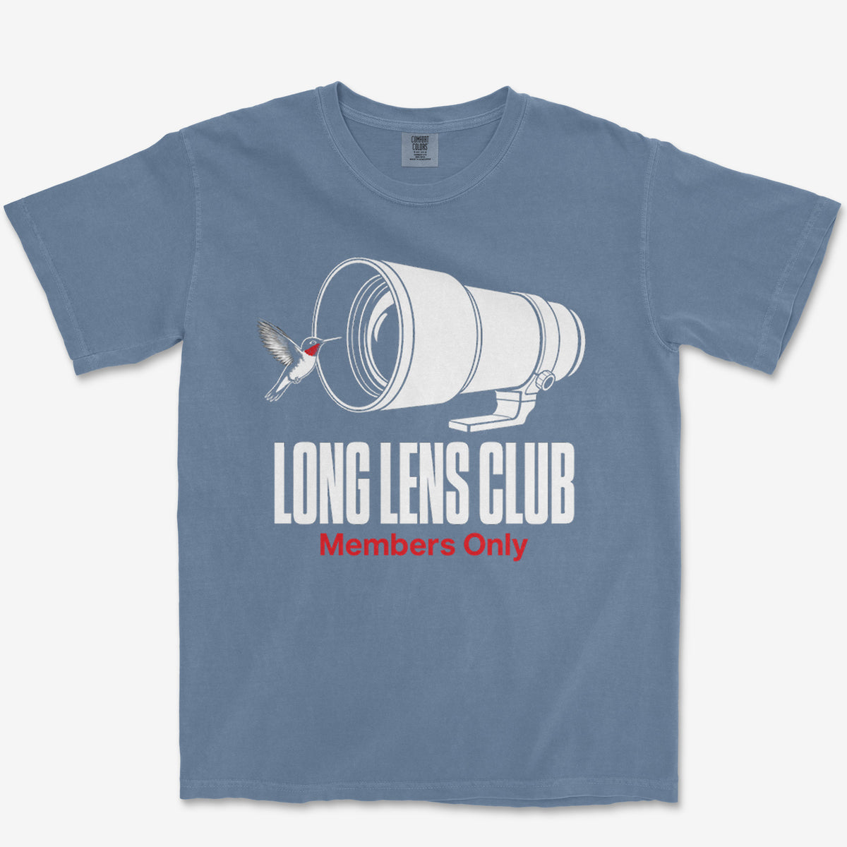 Long Lens Hummingbird Heavyweight Tee