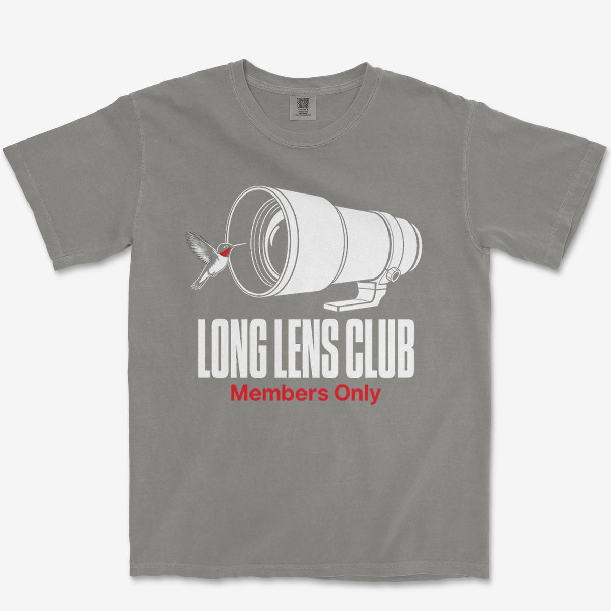 Long Lens Hummingbird Heavyweight Tee