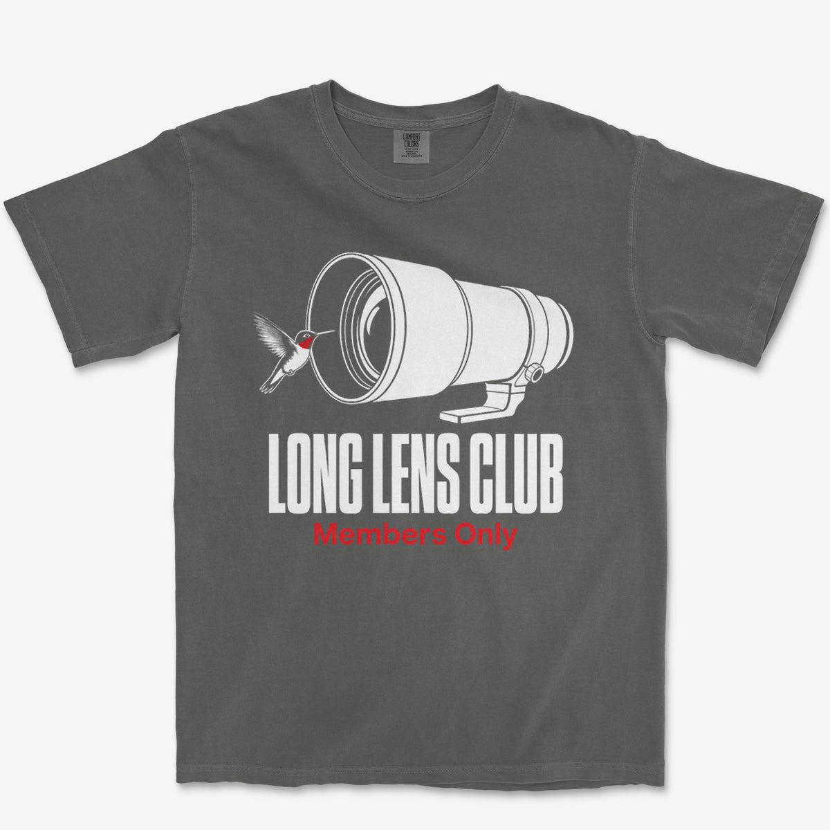 Long Lens Hummingbird Heavyweight Tee