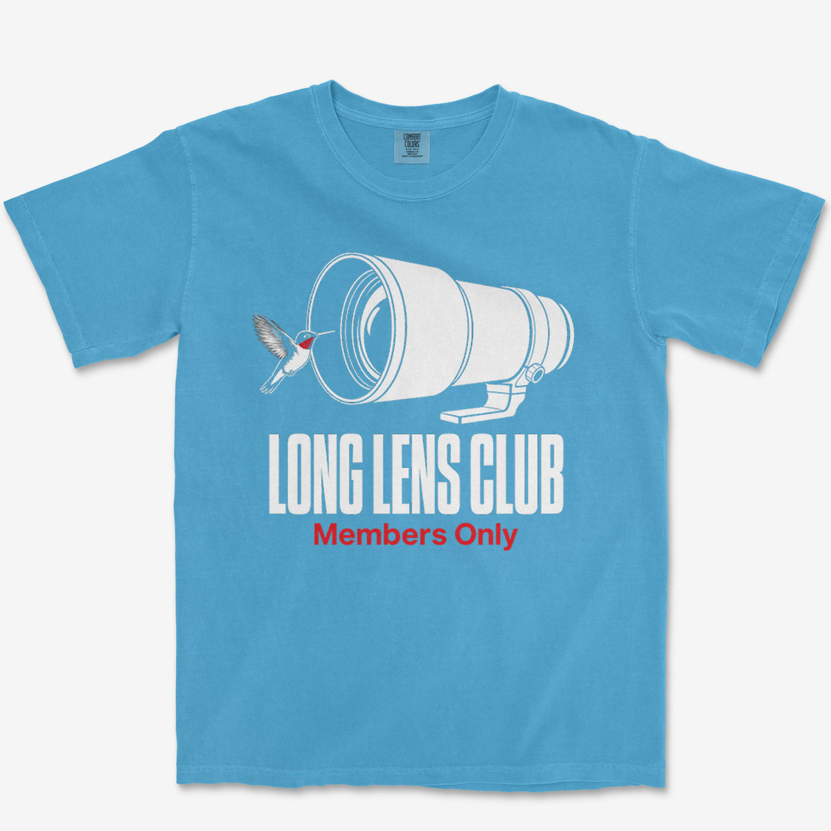 Long Lens Hummingbird Heavyweight Tee