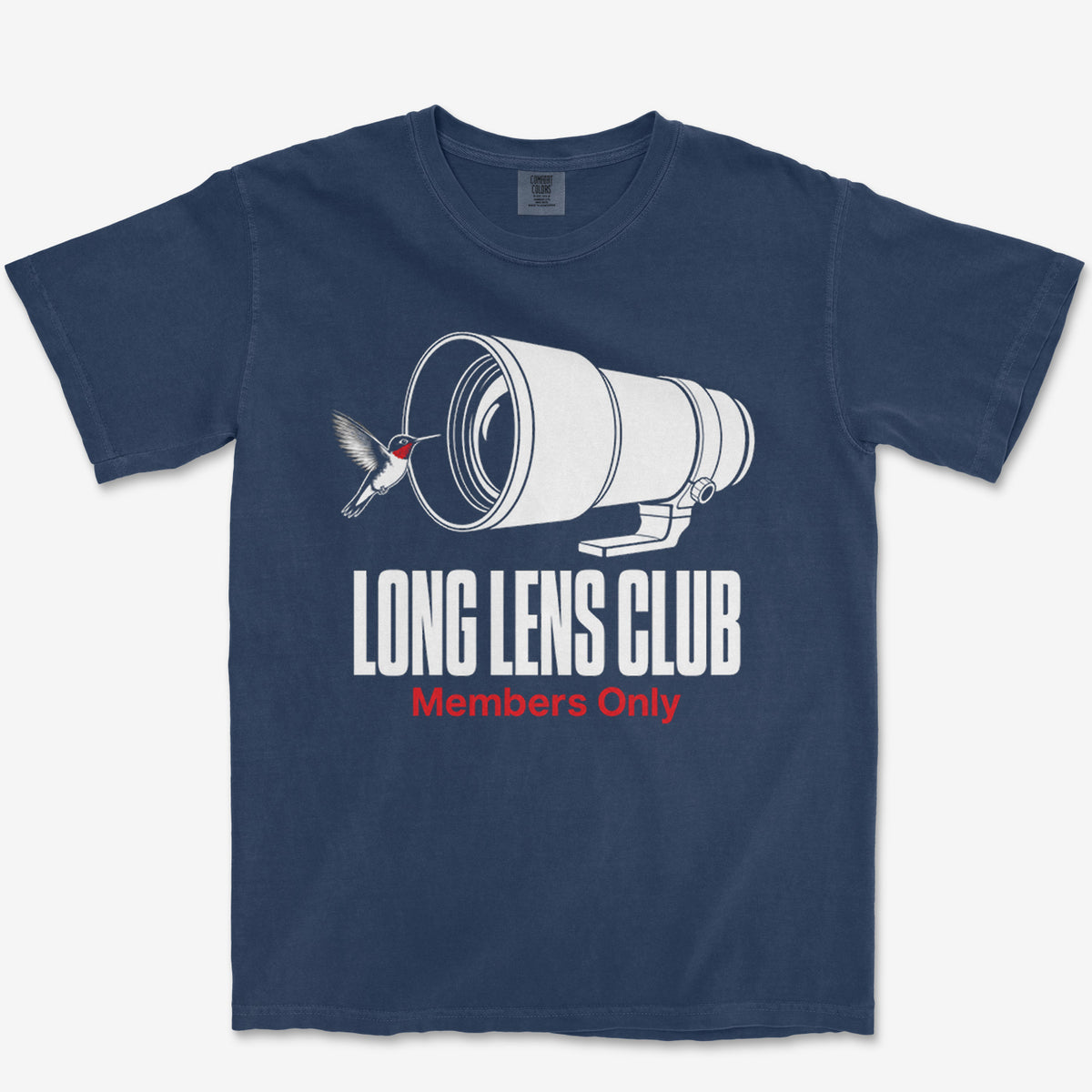 Long Lens Hummingbird Heavyweight Tee