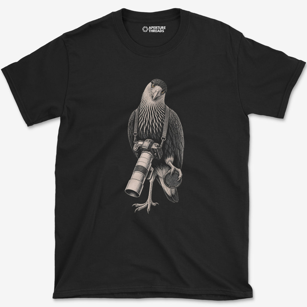 Long Lens Johnny Rook T-Shirt — black