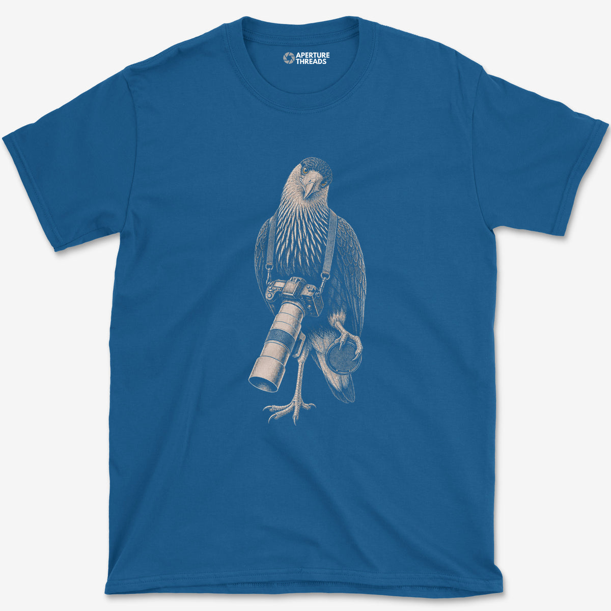 Long Lens Johnny Rook T-Shirt — royal