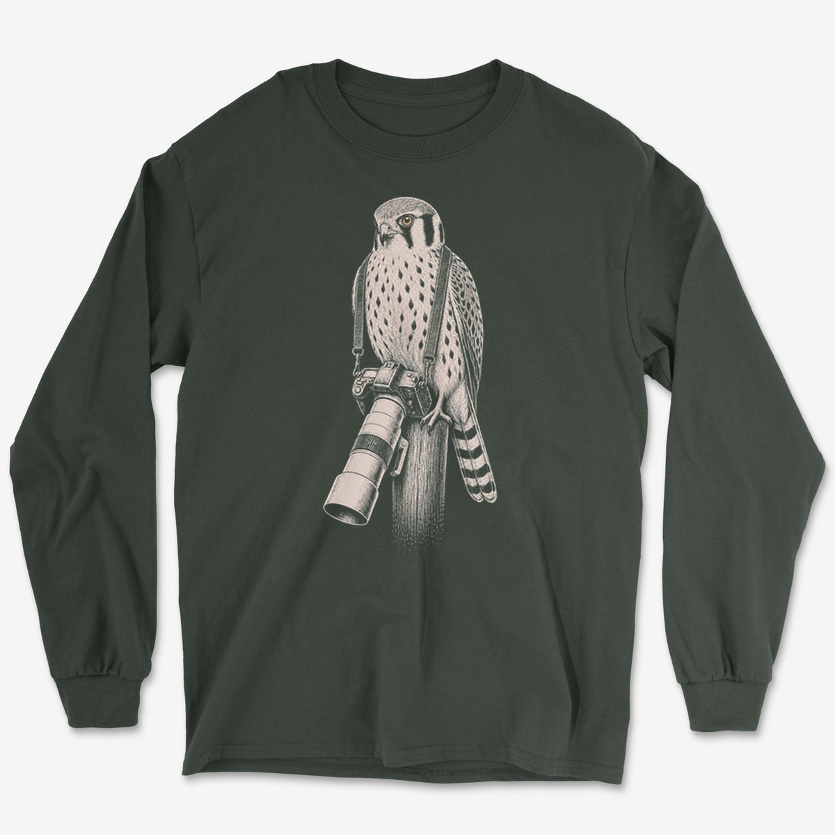 Long Lens Kestrel Long Sleeve Tee