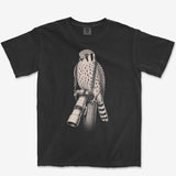 Long Lens Kestrel Tee — black