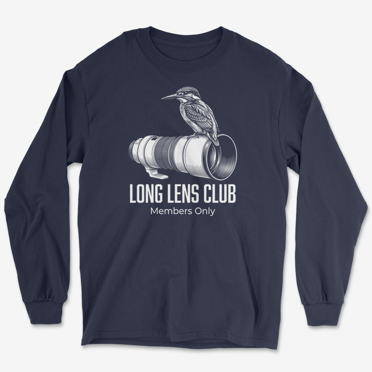 Long Lens Kingfisher Long Sleeve Tee