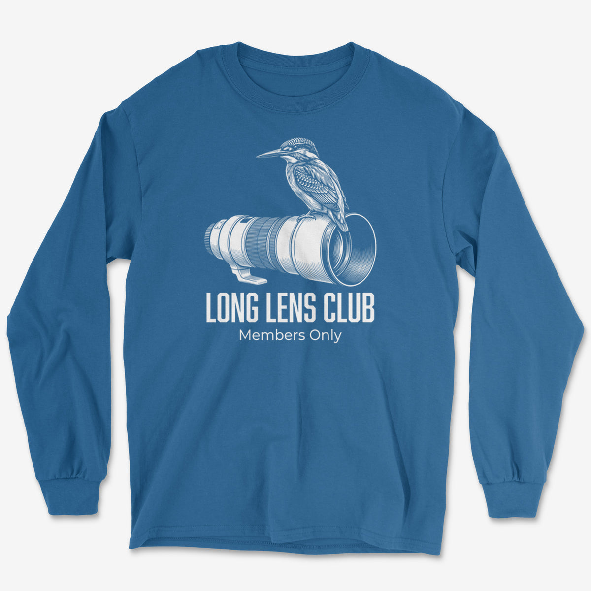 Long Lens Kingfisher Long Sleeve Tee