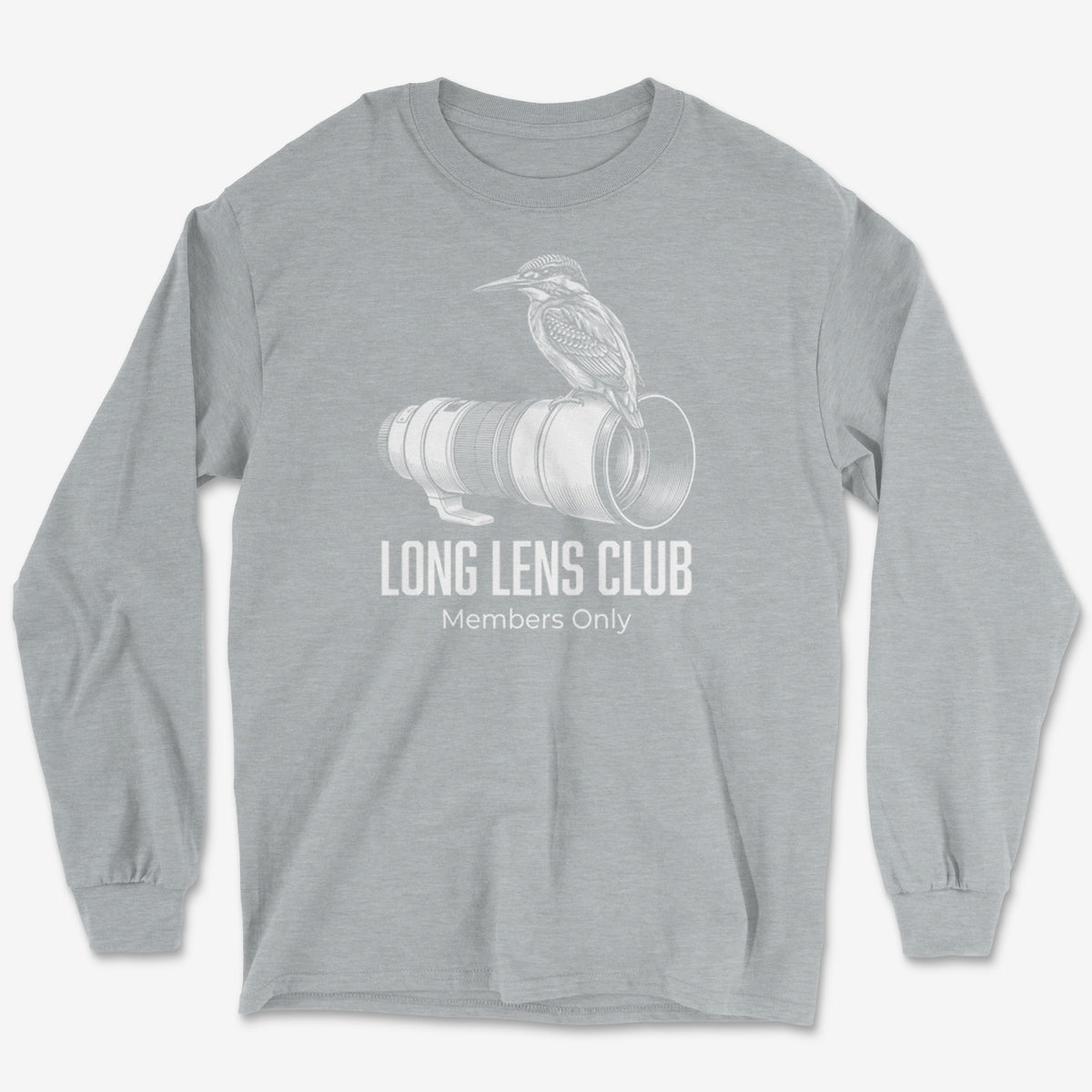 Long Lens Kingfisher Long Sleeve Tee
