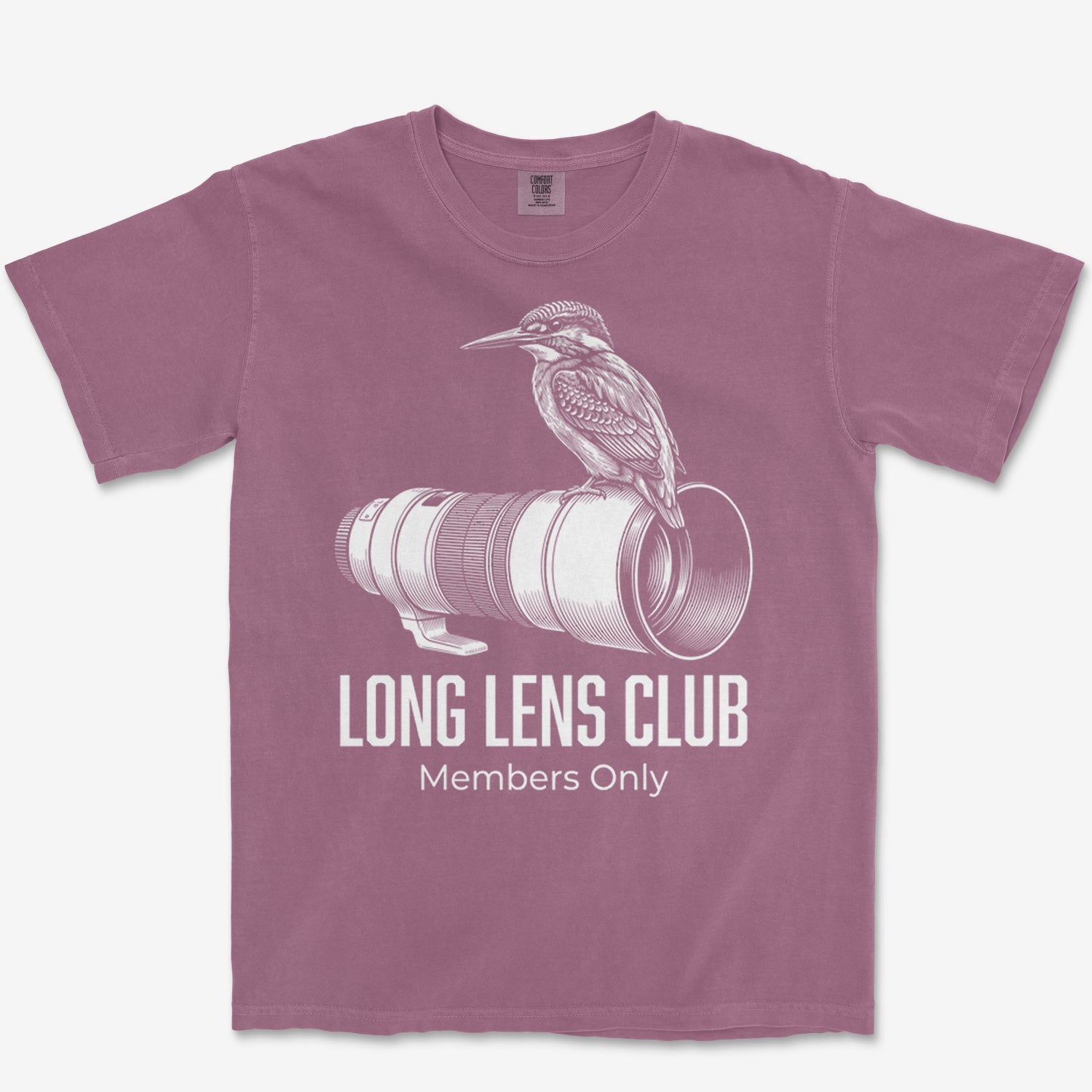 Long Lens King Fisher Heavyweight Tee