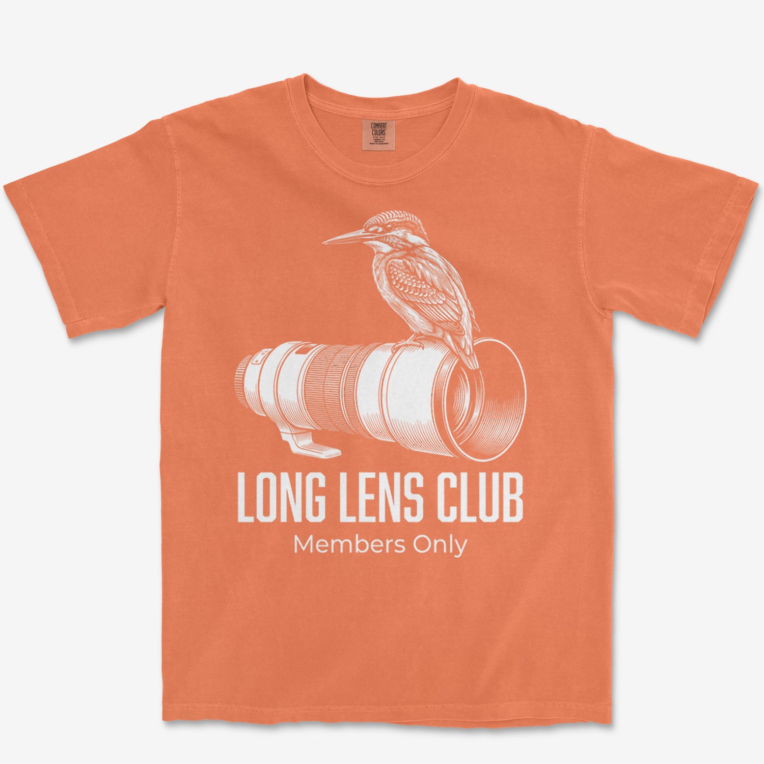 Long Lens King Fisher Heavyweight Tee
