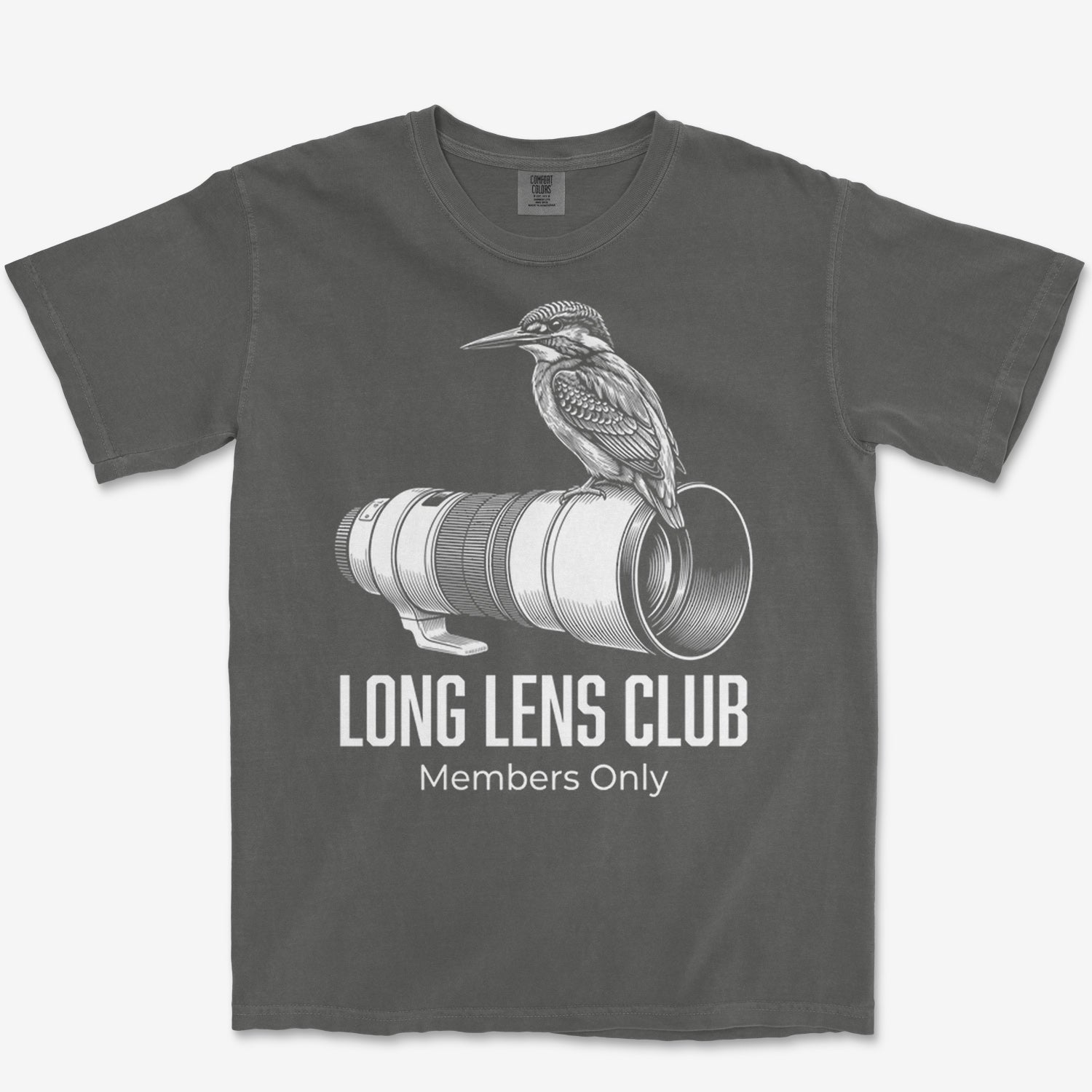 Long Lens King Fisher Heavyweight Tee