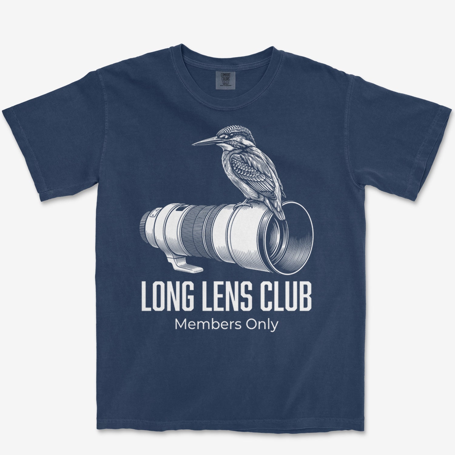 Long Lens King Fisher Heavyweight Tee