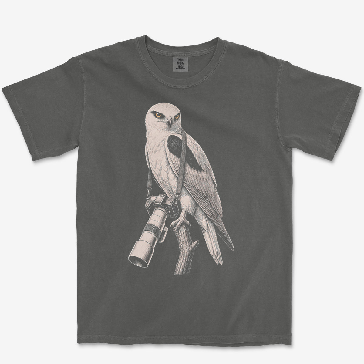 Long Lens Kite Tee — pepper