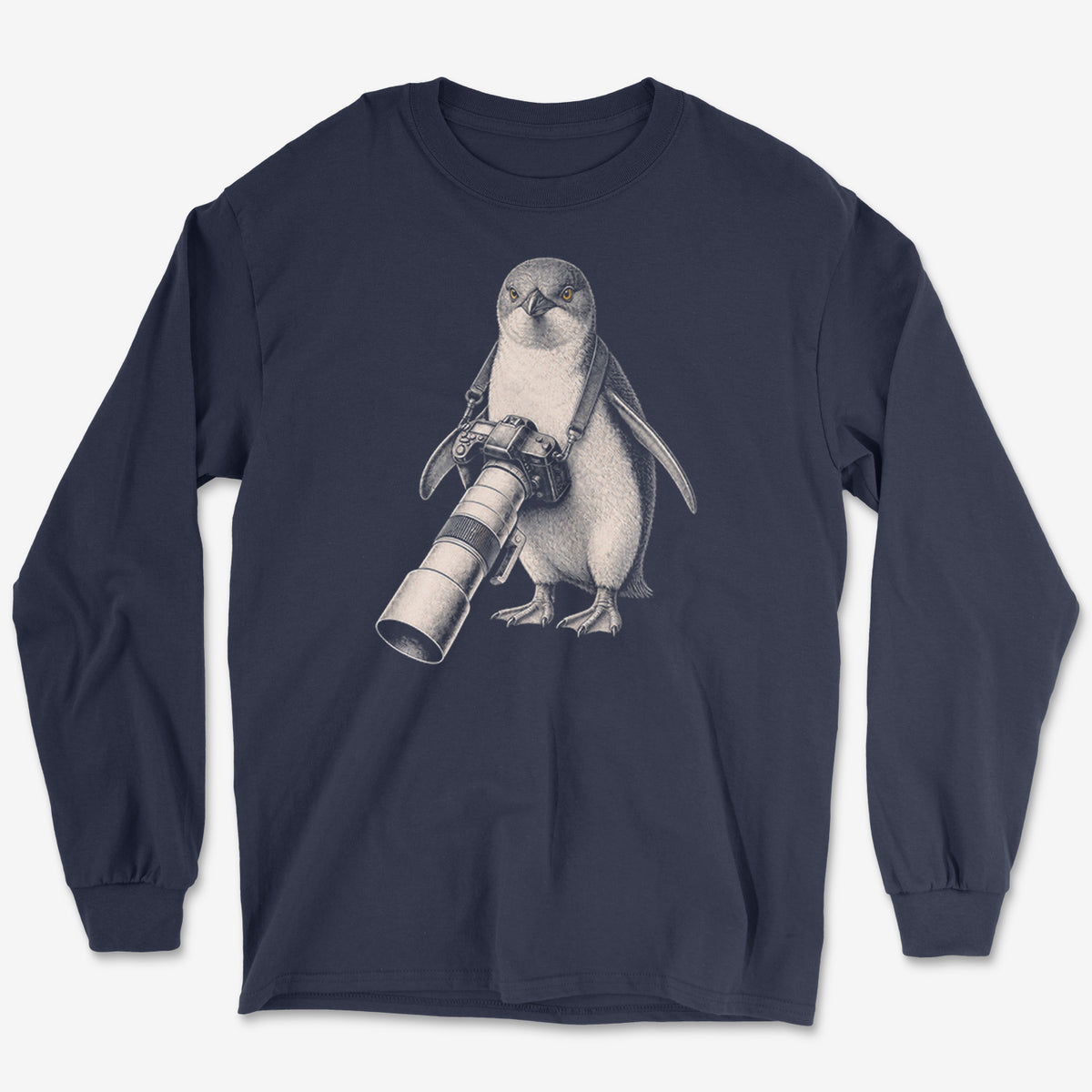Long Lens Little Penguin Long Sleeve Tee