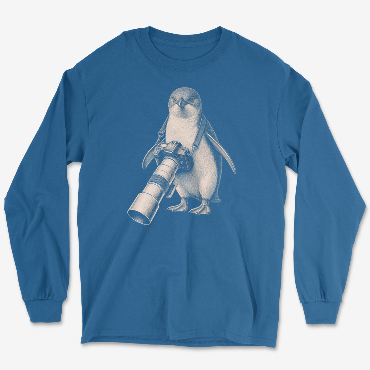 Long Lens Little Penguin Long Sleeve Tee
