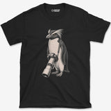 Long Lens Macaroni T-Shirt — black