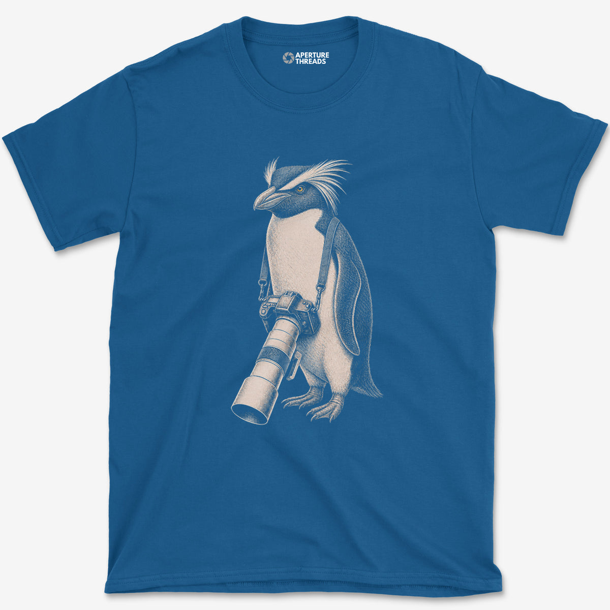 Long Lens Macaroni T-Shirt — royal