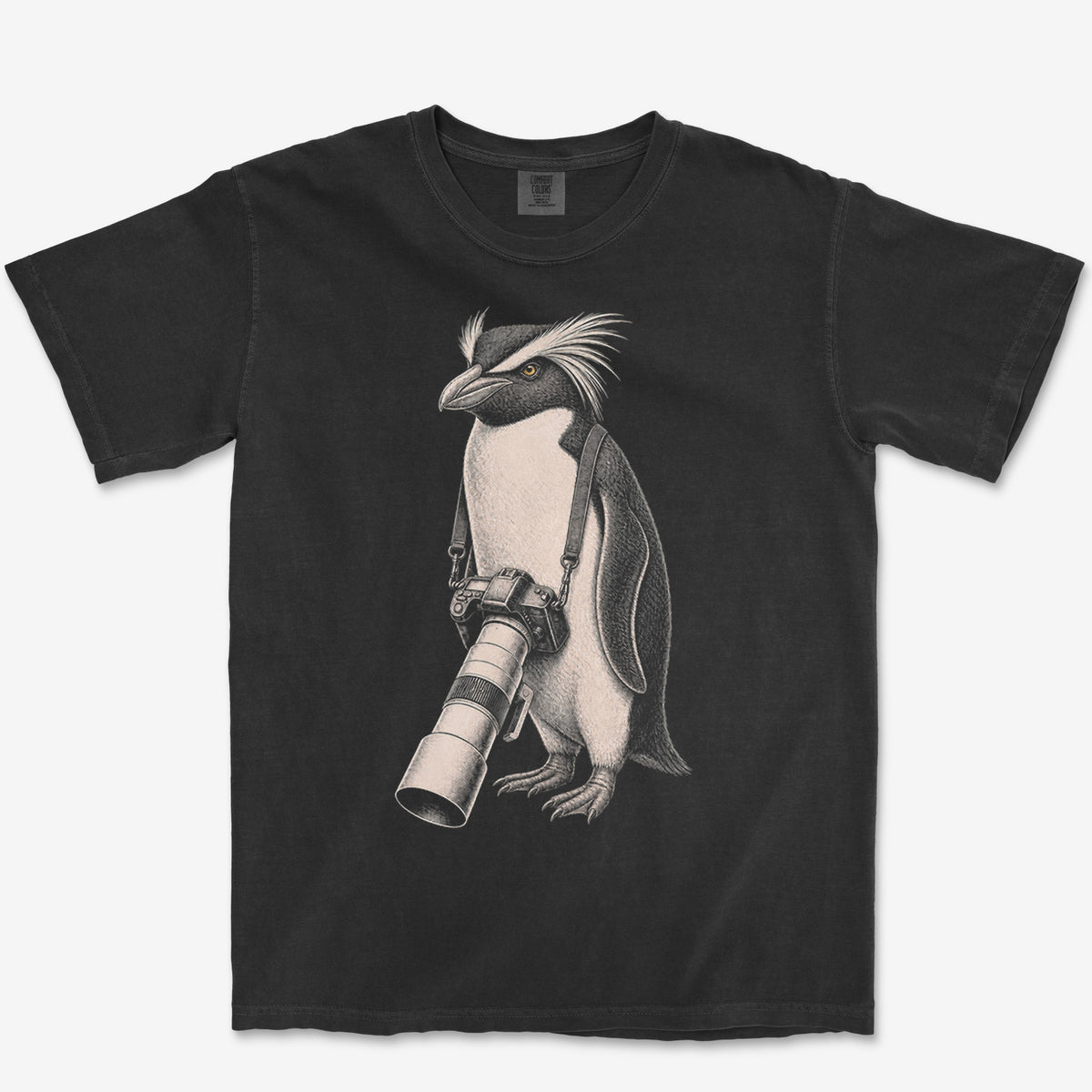 Long Lens Macaroni Tee — black