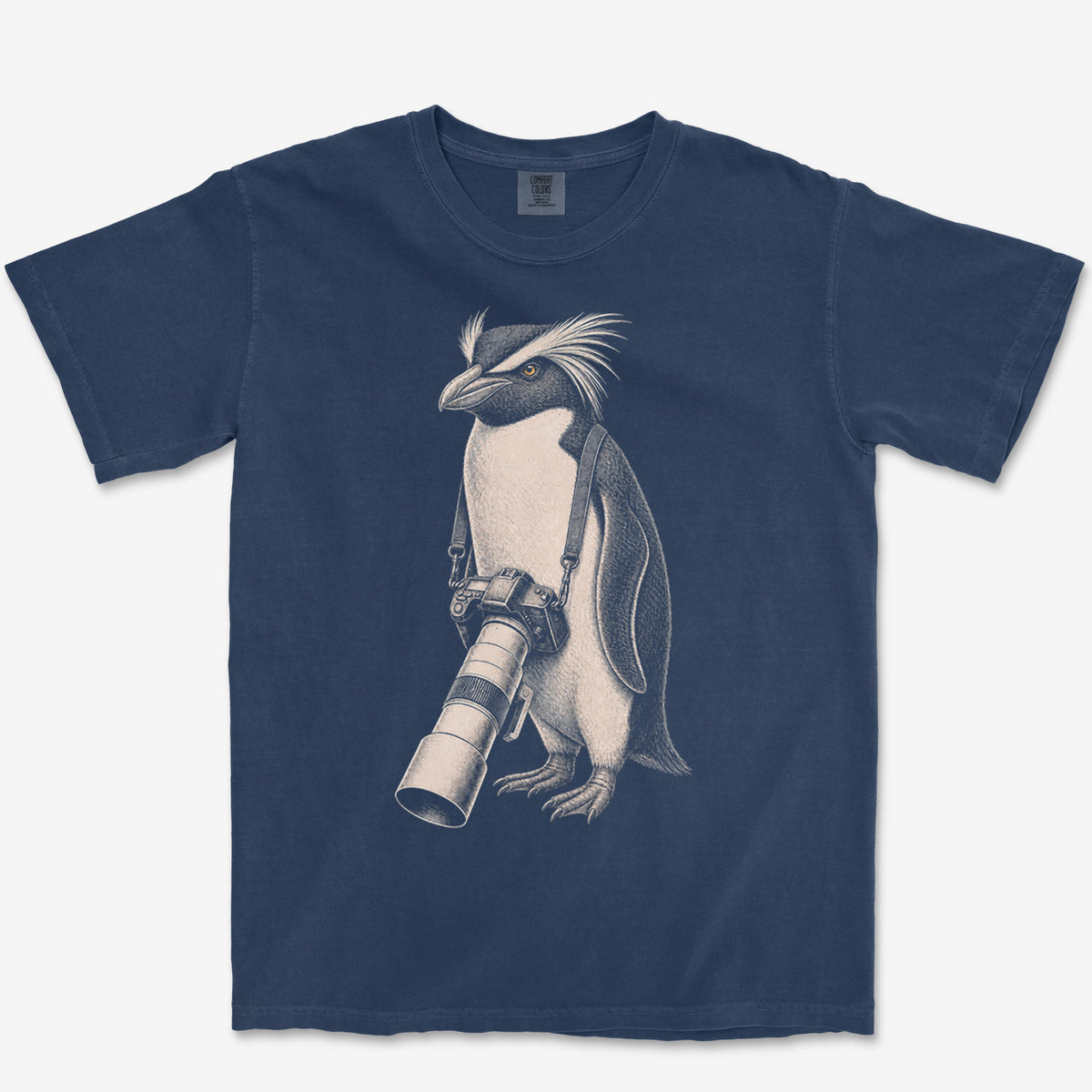 Long Lens Macaroni Tee — true navy