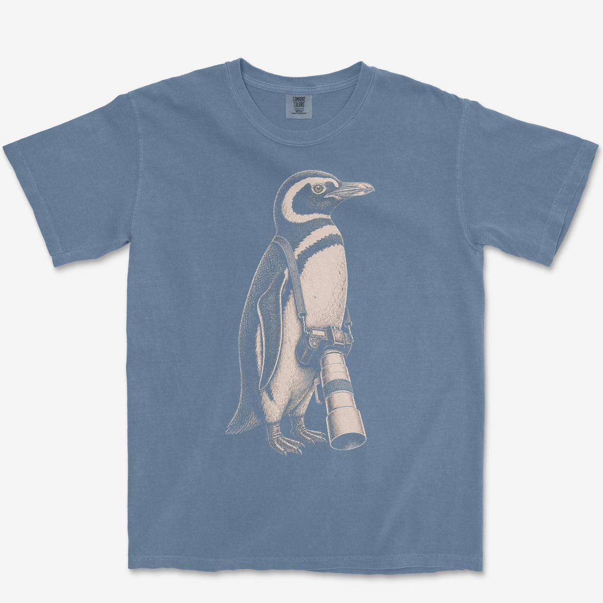 Long Lens Magellanic Tee — blue jean