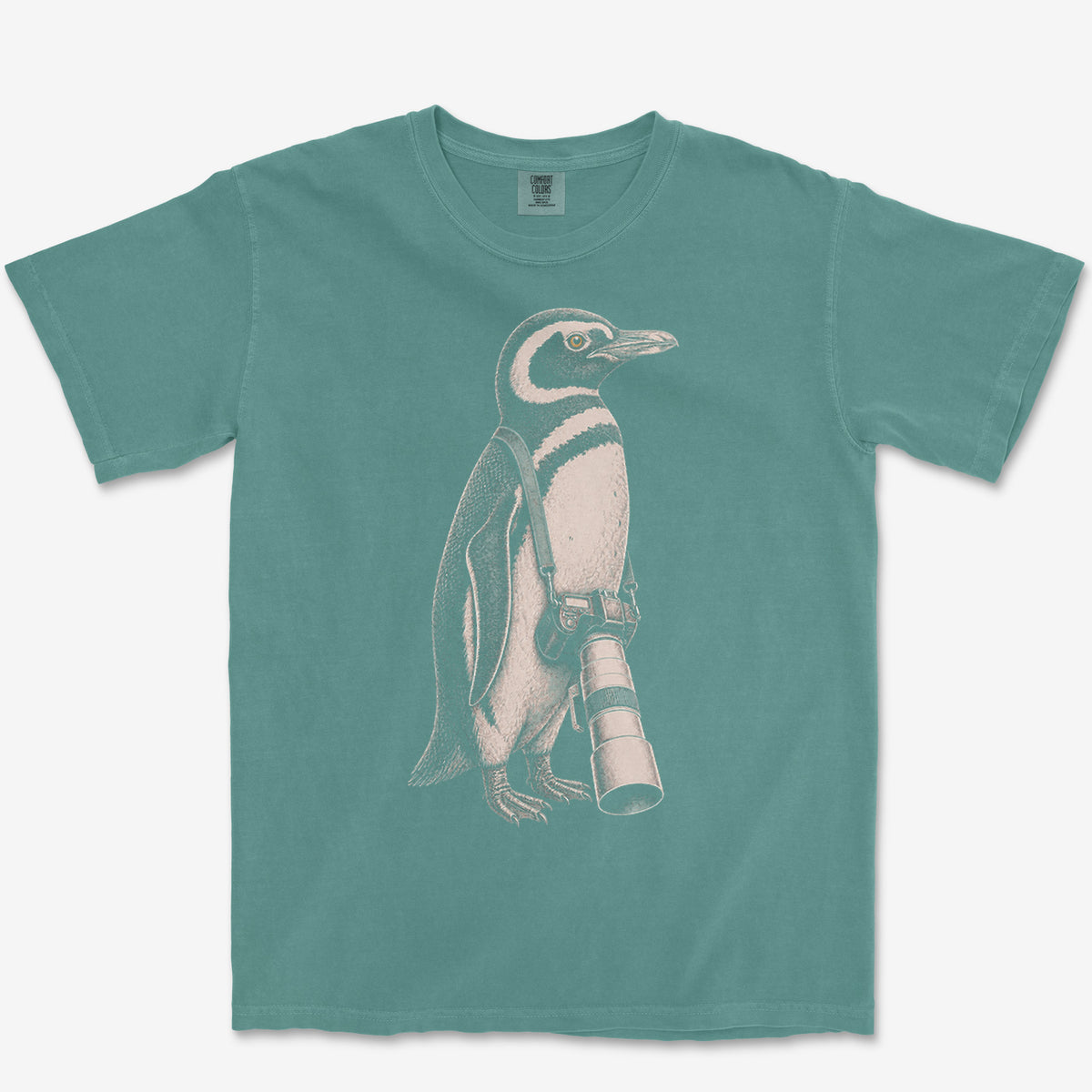 Long Lens Magellanic Tee — blue spruce