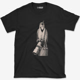 Long Lens Meadowlark T-Shirt — black