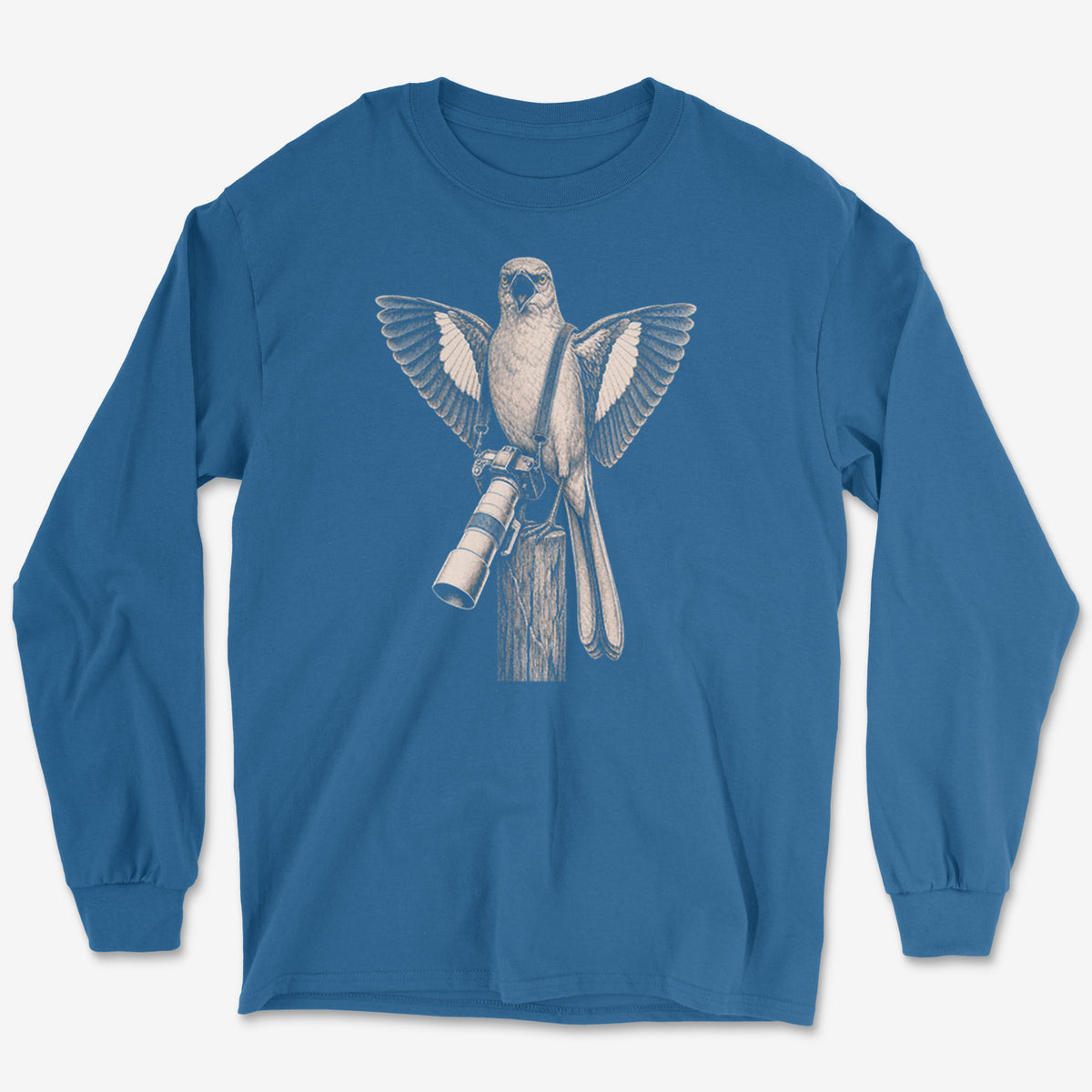 Long Lens Mockingbird Long Sleeve Tee
