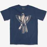Long Lens Mockingbird Tee — true navy