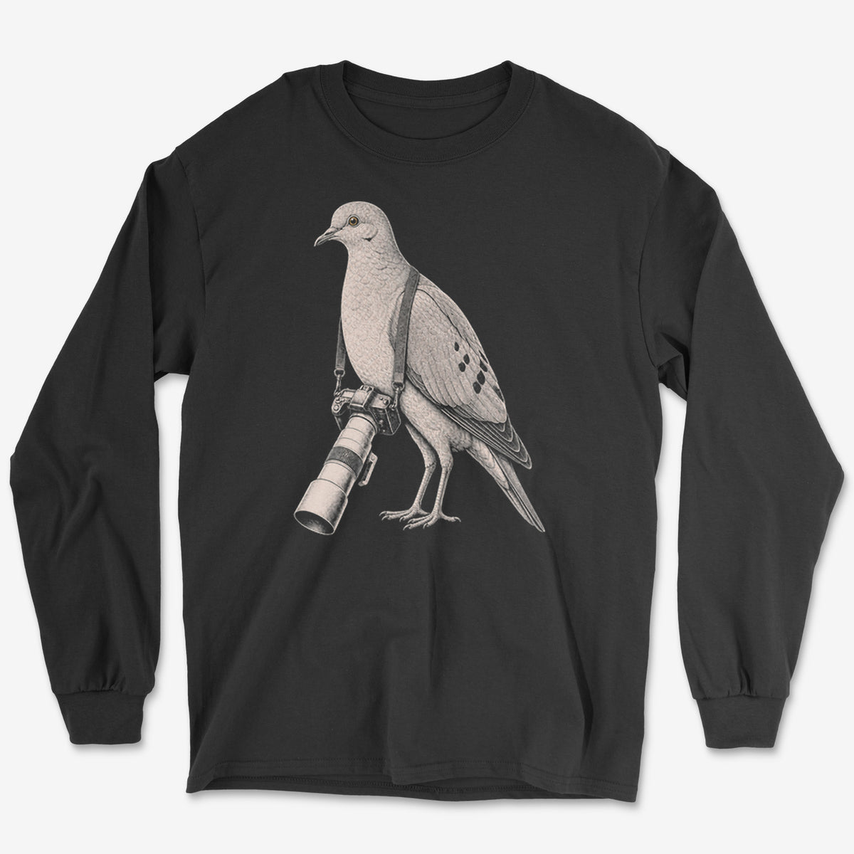 Long Lens Mourning Dove Long Sleeve Tee
