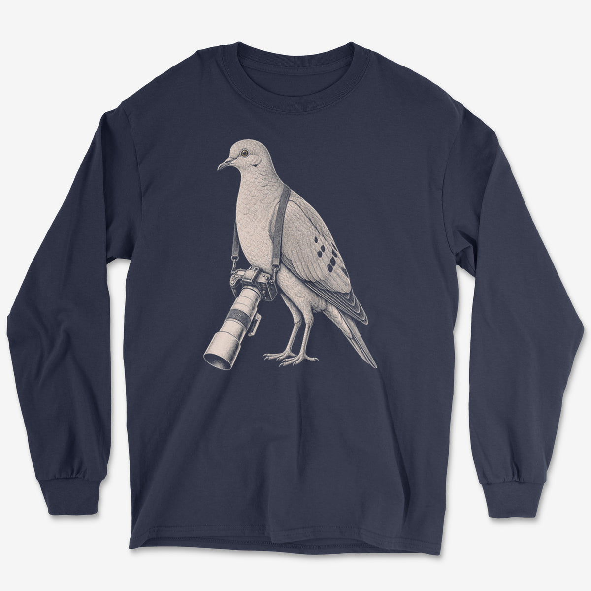 Long Lens Mourning Dove Long Sleeve Tee